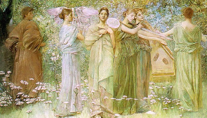 Thomas Dewing The Days